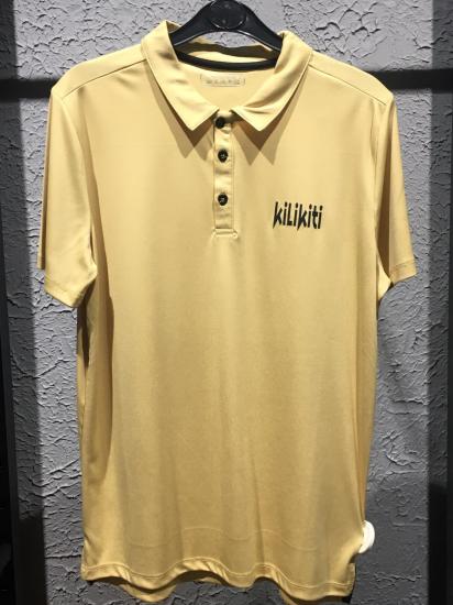 Kilikiti Unisex Çocuk Spor T-Shirt Polo Yaka Gold