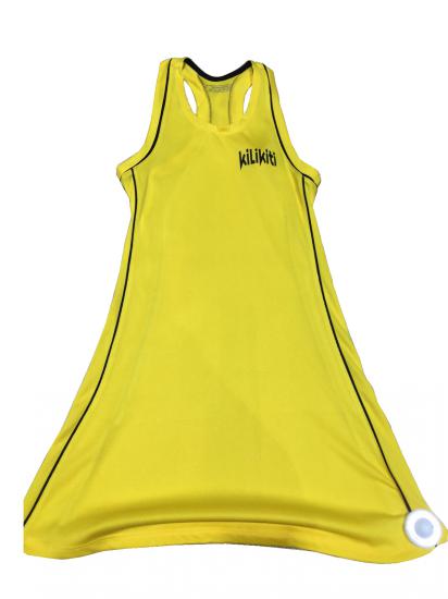 Genç Kız / Çocuk  Tenis Elbisesi Sarı