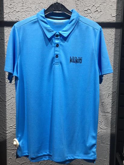 Genç Erkek/ Çocuk Spor T-Shirt Polo Yaka Mavi