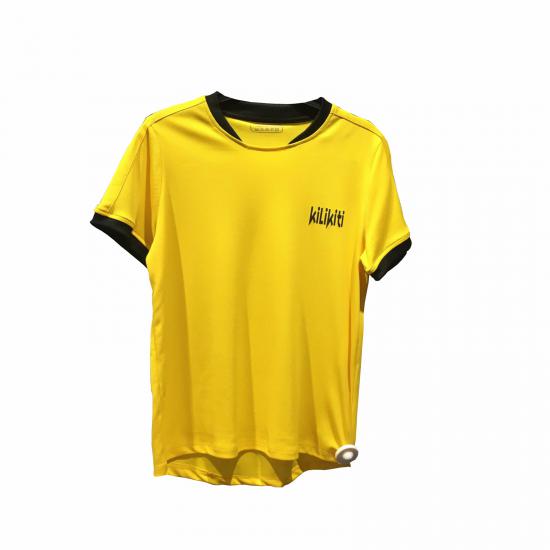 Unisex Genç / Çocuk  Spor T-Shirt Bisiklet Yaka Sarı