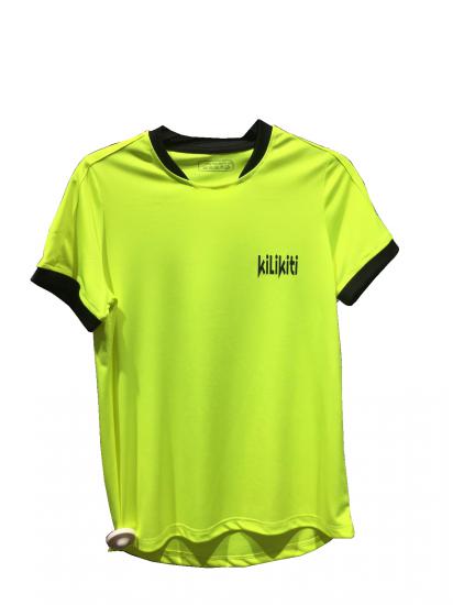 Unisex Genç / Çocuk  Spor T-Shirt Bisiklet Yaka Neon sarı