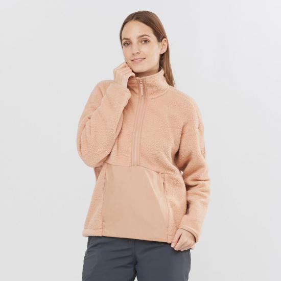 SNOWSHELTER TEDDY HZ W KADIN YÜN SWEATSHIRT Ebony/Heather/