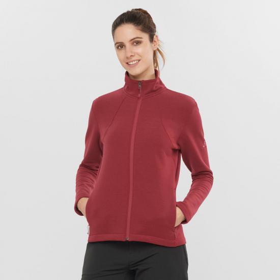 SNTIAL WARM FLEECE FZ W KADIN YÜN SWEATSHIRT
