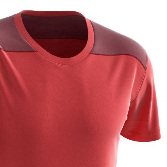 Salomon ESSENTIAL COLORBLOC Erkek T-Shirt-Kırmızı